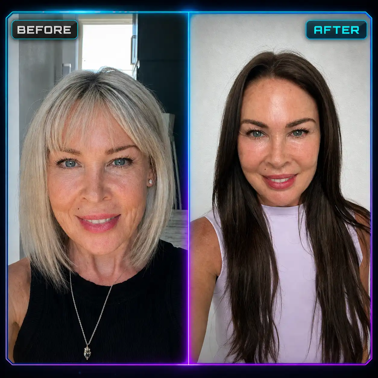 Kim Wheeler before and after biological age reversal — real results